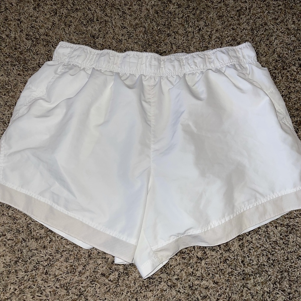 White Athletic Shorts